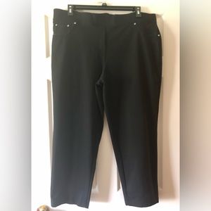 C.D. Daniels Pull-up Pants Size 1X - Black